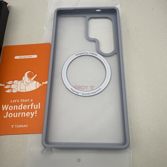 TORRAS Magnetic Shockproof Case for Samsung Galaxy S25 UltraCase Light Blue READ - Picture 7 of 14